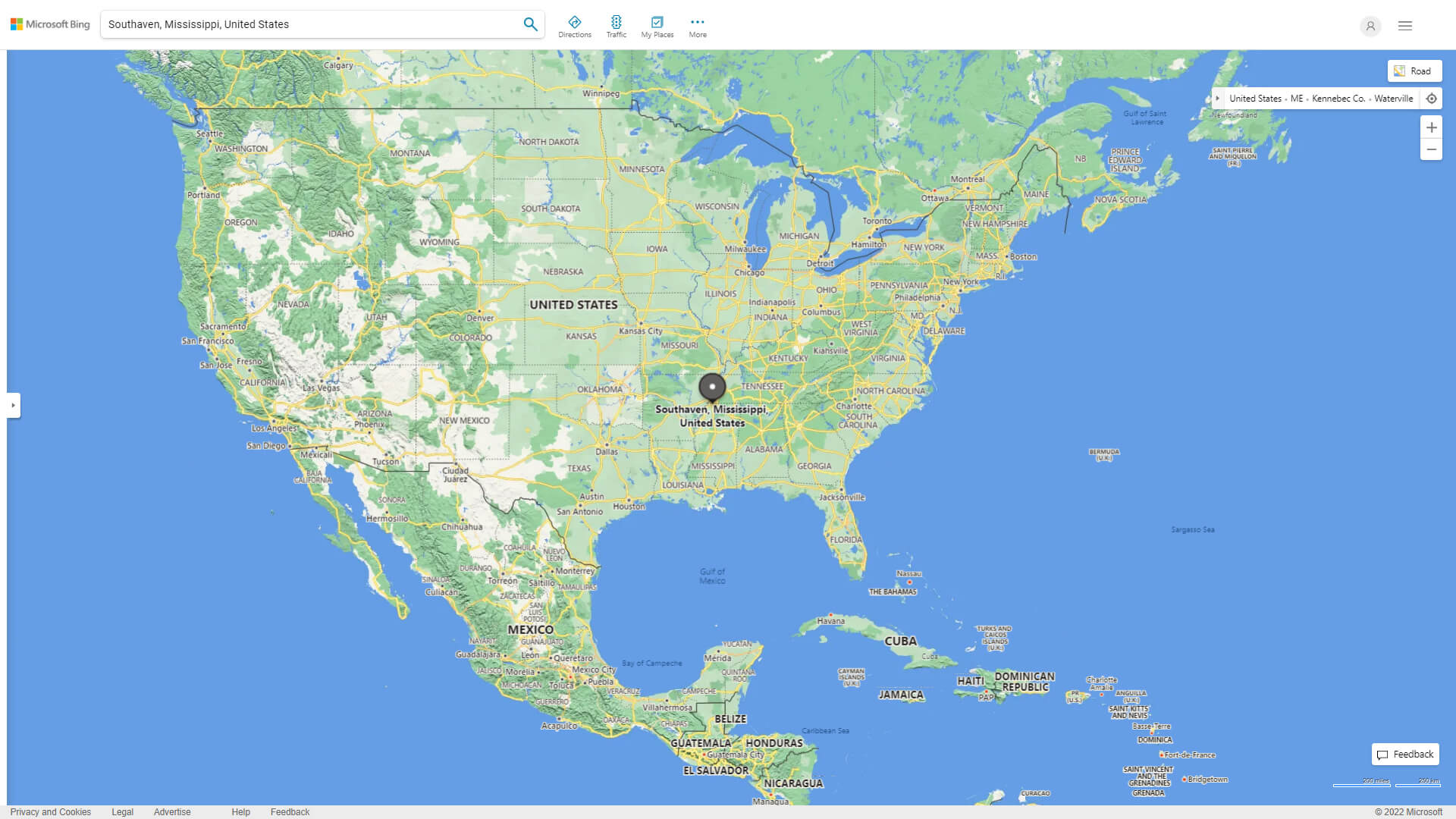 Where is Southaven in the US